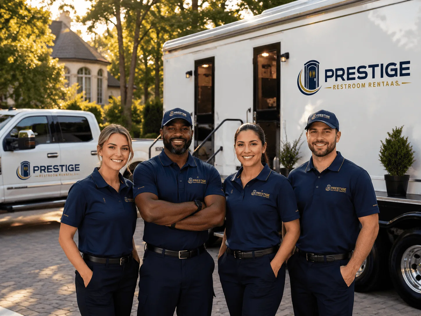 Trusted Luxury Portable Restrooms company in Beverly, OH